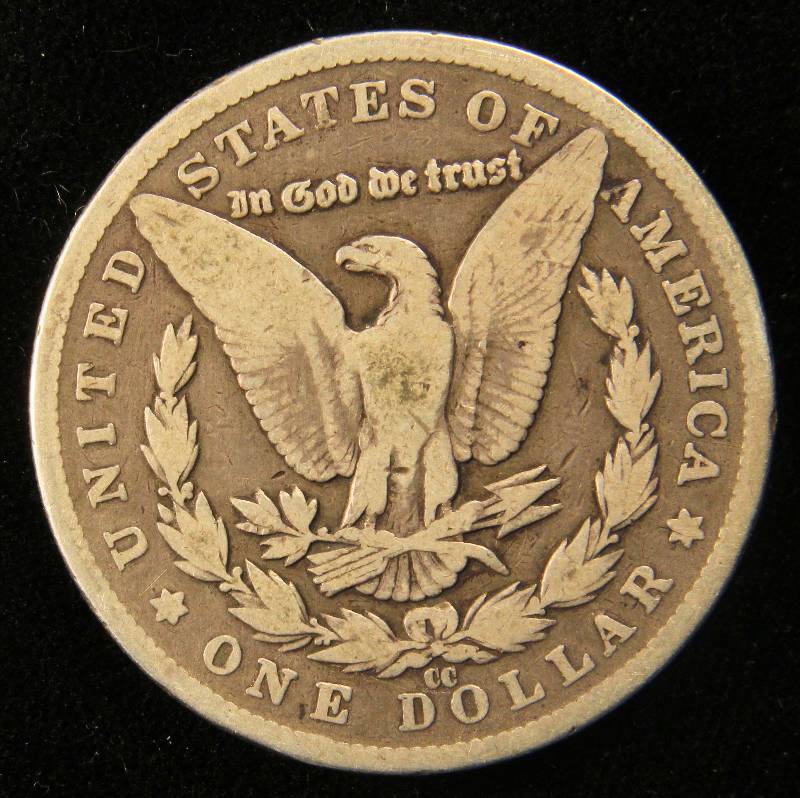 1883 CC CARSON CITY MORGAN SILVER DOLLAR