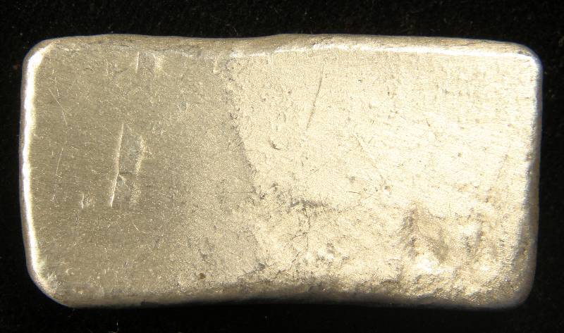 1 TROY OZ. .999 FINE SILVER PROSPECTOR BAR HAND POURED
