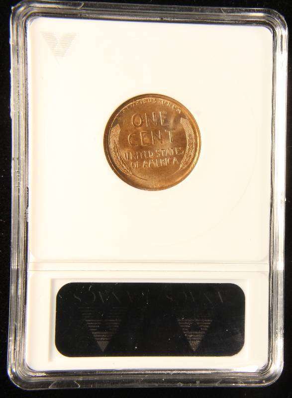 1909 VDB LINCOLN WHEAT CENT MS64 RED OLD ANACS CERTIFIED
