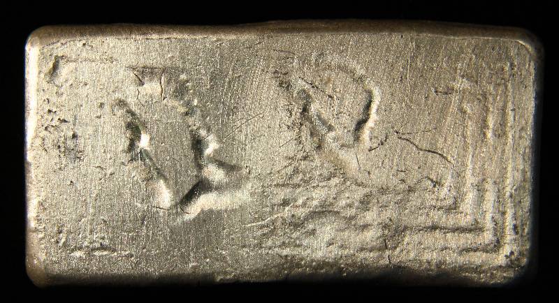 2 TROY Oz. .999 FINE SILVER PROSPECTOR BAR HAND POURED