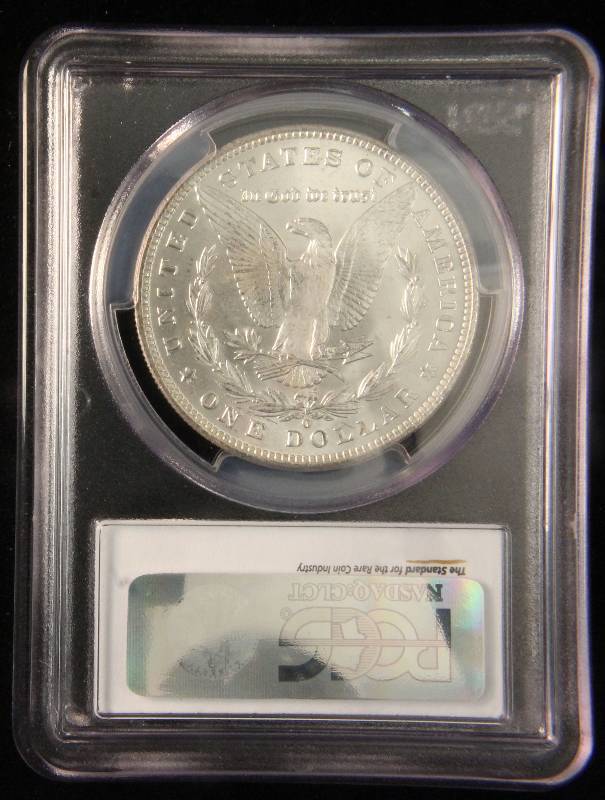 1884 O MORGAN SILVER DOLLAR MS63 PCGS