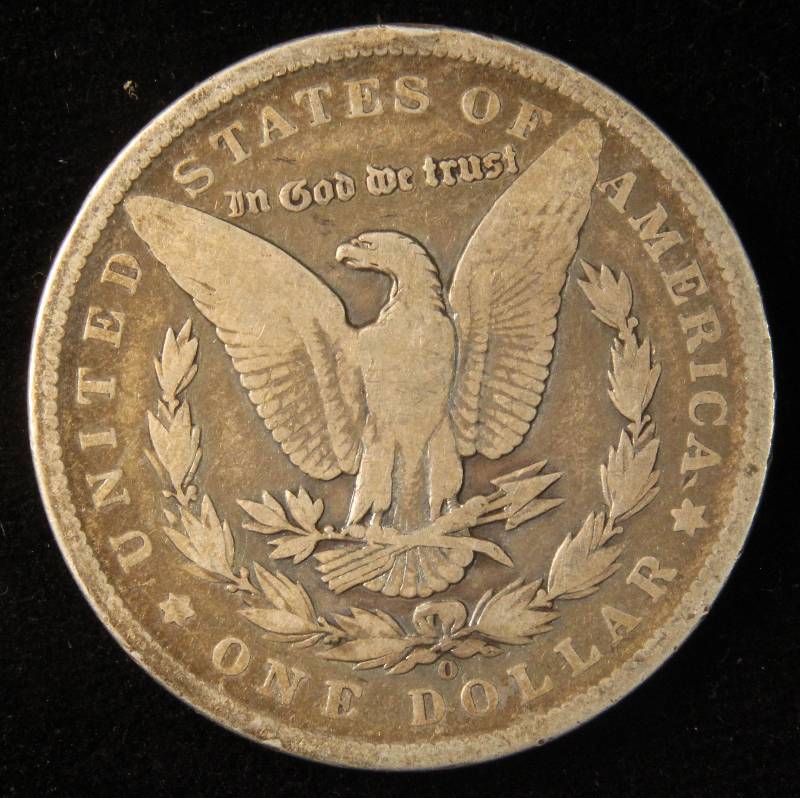 1891 O MORGAN SILVER DOLLAR