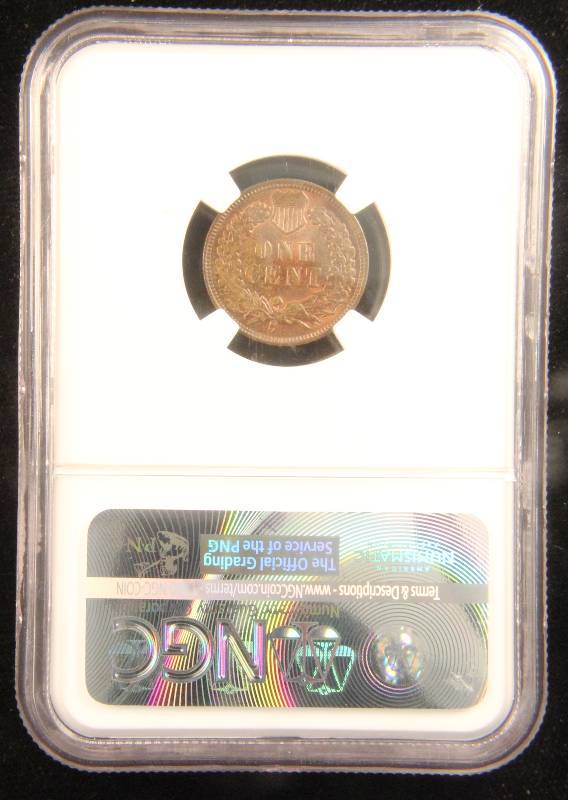 1904 INDIAN HEAD CENT MS63BN NGC CERTIFIED