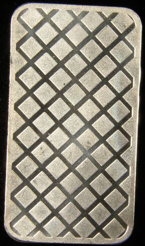 5 TROY Oz. .999 FINE SILVER BAR WALKING LIBERTY DESIGN