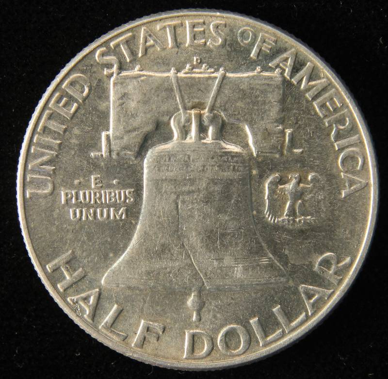 1963 D FRANKLIN SILVER HALF DOLLAR