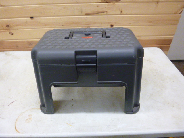Rubbermaid Step Stool Toolbox