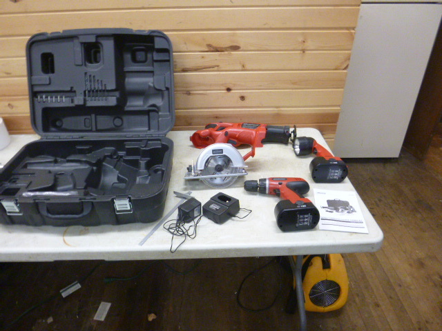 Tool Shop Cordless Tool Set