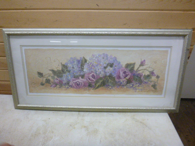 Framed Floral Print