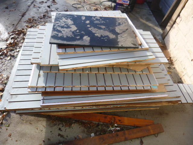 Pallet of Miscellaneous Slat Wood