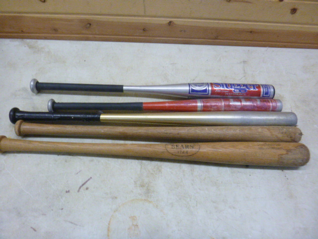 5 Baseball Bats