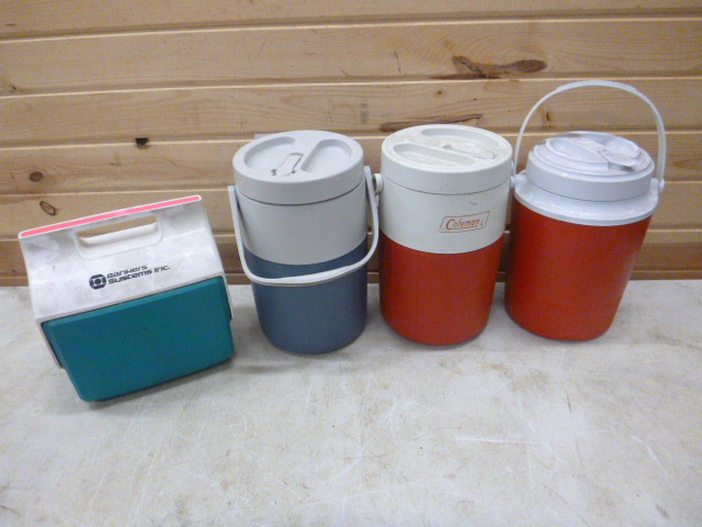 3 Water Coolers and Small Cooler