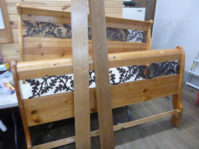 King Size Sleigh Bed