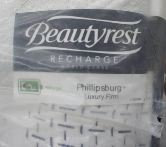 Simmons Beautyrest California King Recharge Philipsburg Luxury Firm Matttress