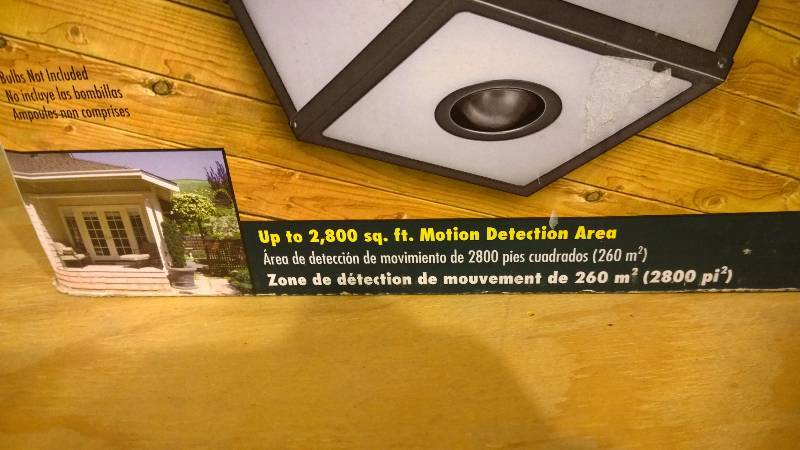 Heath Zenith Motion Security Light