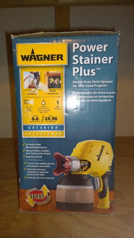 Wagner Power Stainer Plus Heavy-duty Stain Sprayer. Retails New at $99.00
