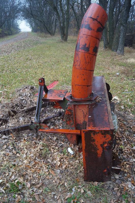 Tractor Mount Snow Blower