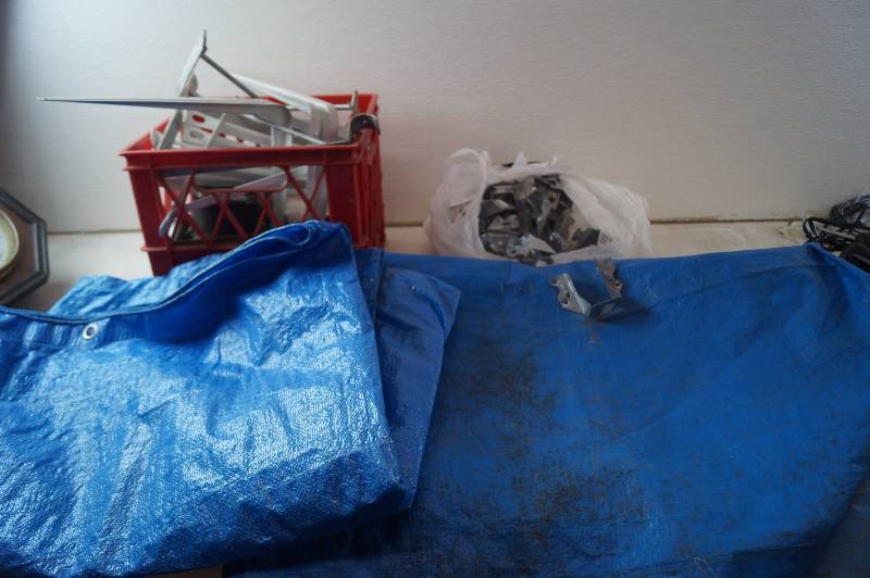 Shelf Brackets & Tarps