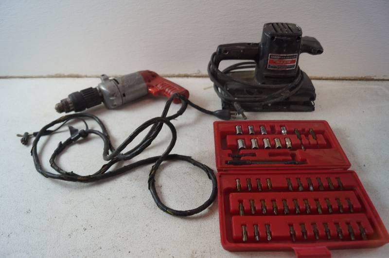 Drill and Sander