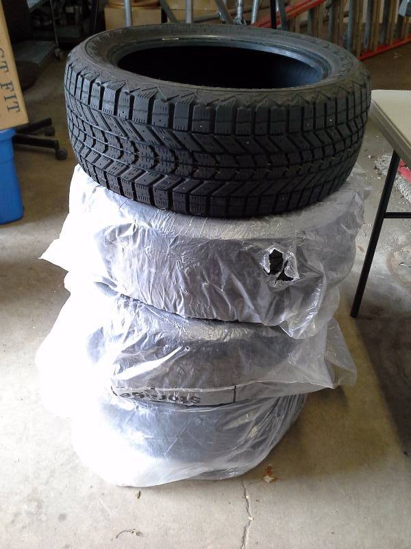 (4) Firestone Winterforce Tires