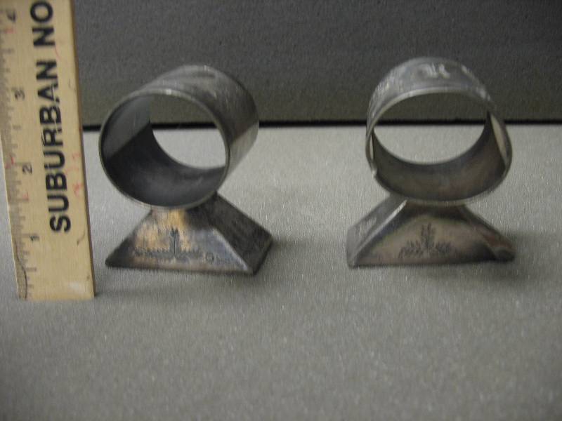 Silver Napkin holders