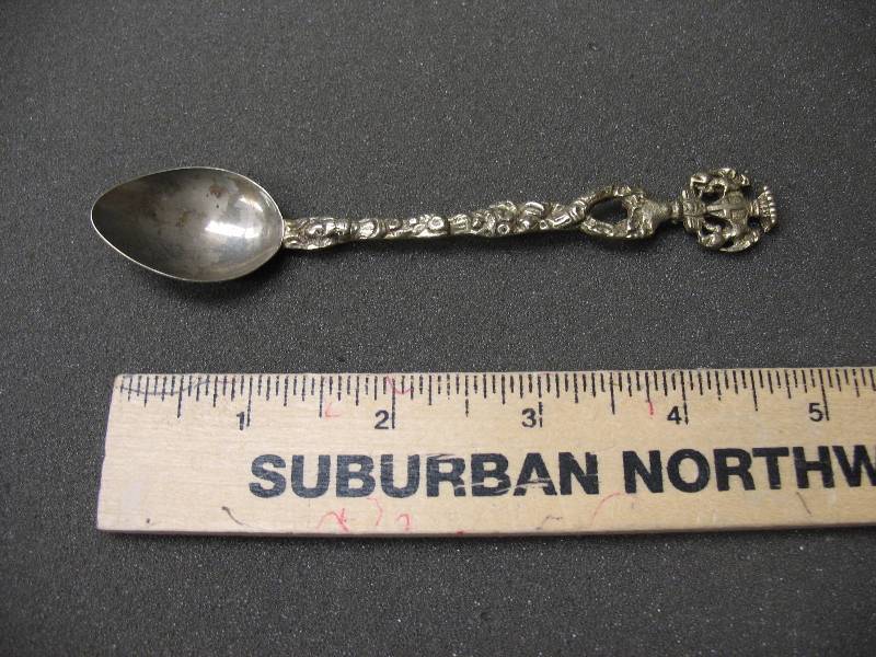 Silver and Gold spoon