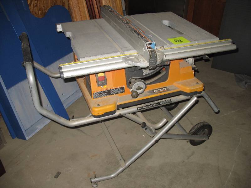 RIDGID TSUV Table Saw