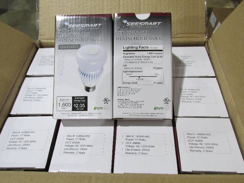 Lot of 24 LED lights - 17 watts...