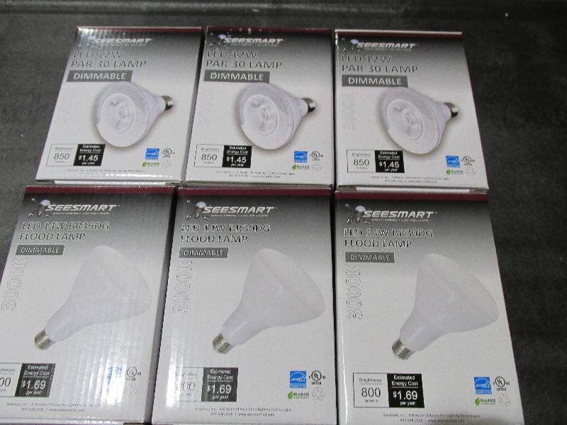 6 Total LED lights, 3  12 Watt and ...