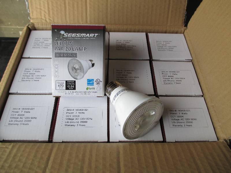 1 case of 24 LED Lights, G4 HP 7W 3...