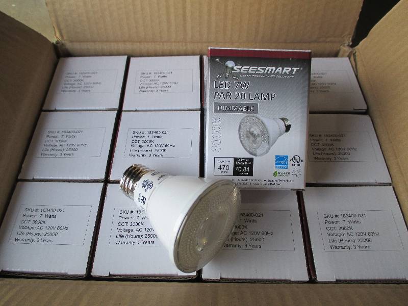 1 case of 24 LED Lights, G4 HP 7W 3...