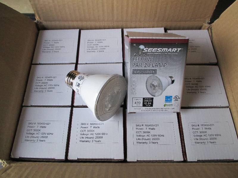 1 case of 24 LED Lights, G4 HP 7W 3...