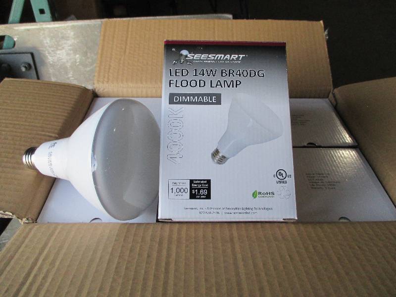 1 case of 12 LED lights, G4 HP 14W ...