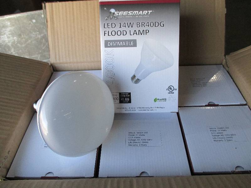 1 case of 12 LED lights, G4 HP 14W ...