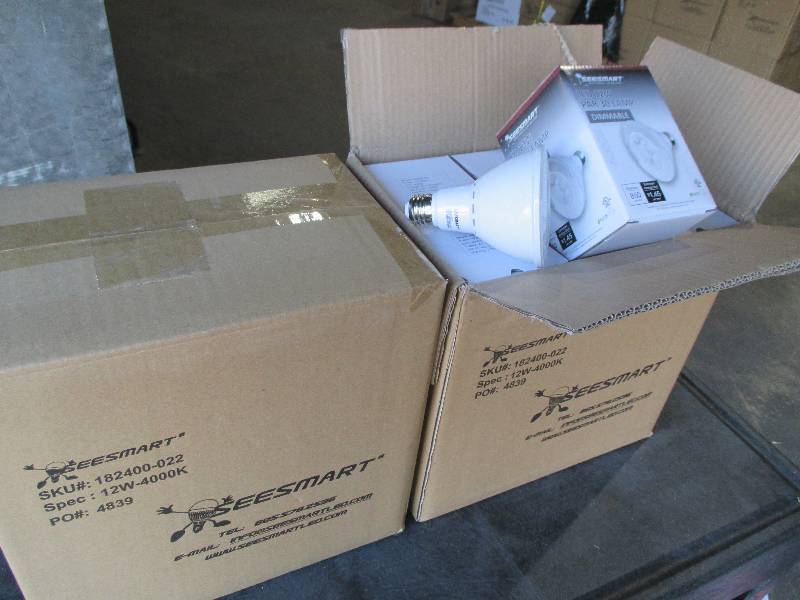 2 cases, 12 per case, 24 LED lights...