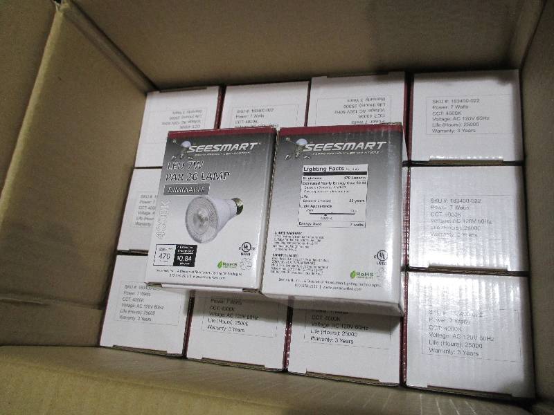Lot of 14 LED lights - 7 watts...