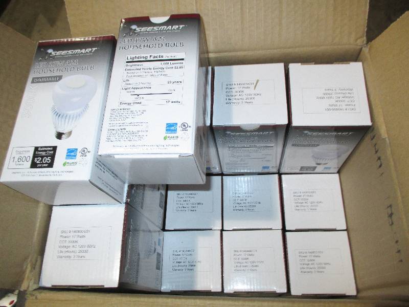 Lot of 20 LED lights - 17 watts...