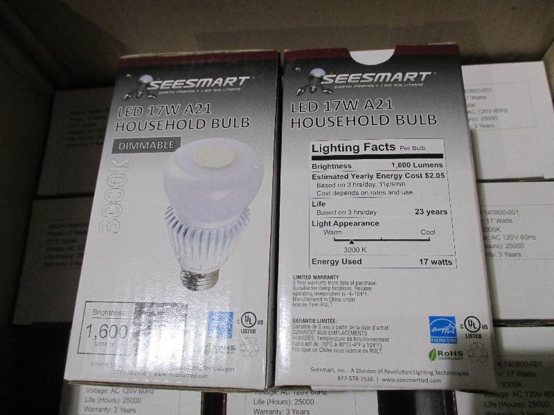 Lot of 13 LED lights - 17 Watts...