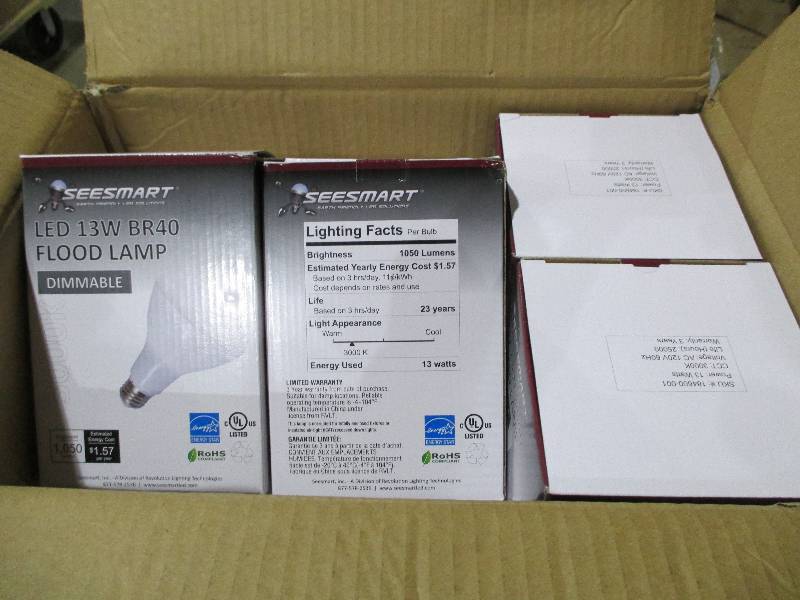 Lot of 10 LED lights - 13 watts...