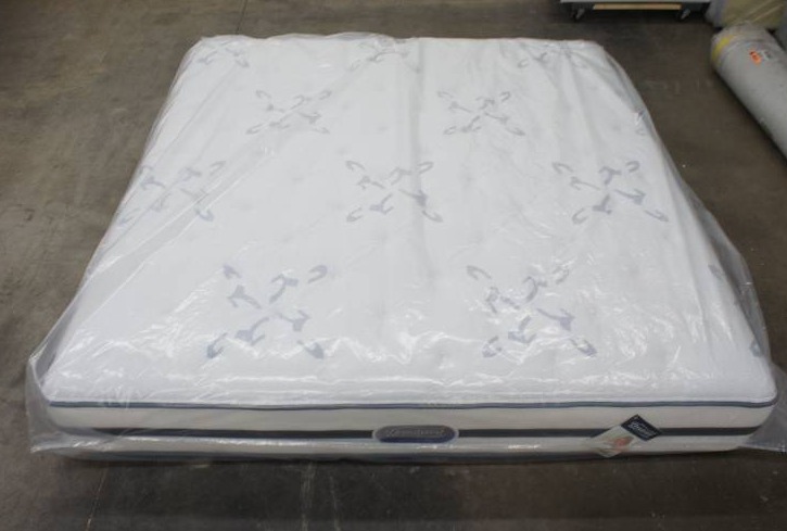 lot 2 image: Simmons Beautyrest King Recharge Kenosha Place Mattress