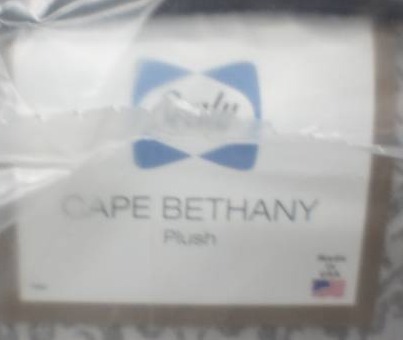 lot 5 image: Sealy Full Cape Bethany Plush Mattress