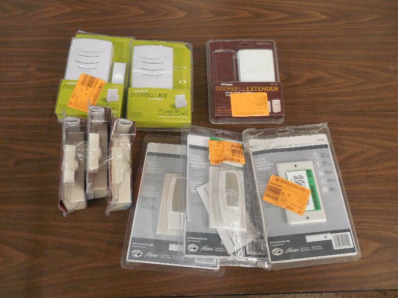 Door Bell & Ceiling fan remote LOT