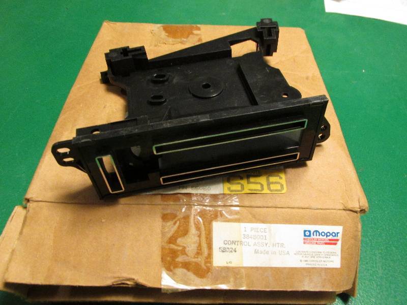 lot 12 image: Mopar control assembly, HTR 3848001...