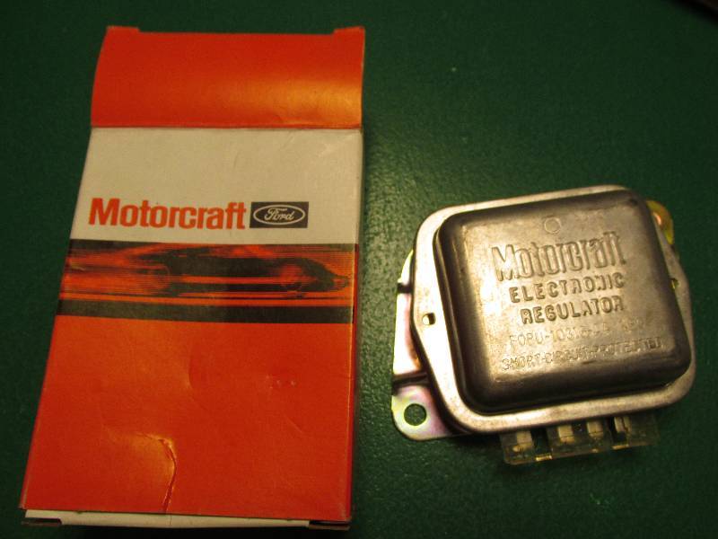 lot 14 image: Motorcraft voltage regulator, part ...