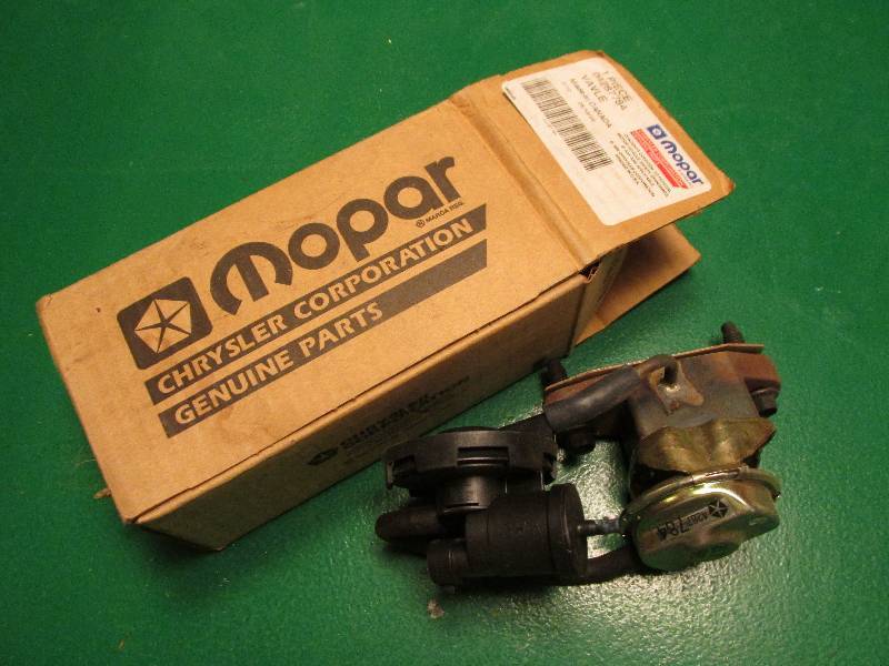 lot 18 image: Mopar EGR valve with sensor, part #...