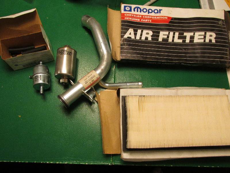 lot 34 image: Fram G3727 fuel filter, NAPA 3054, ...