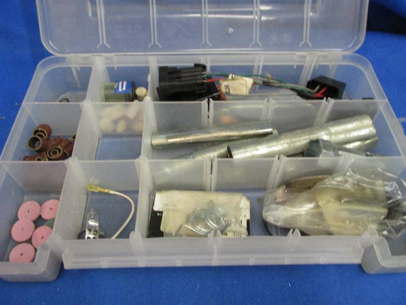 lot 83 image: pro circuit tool box with assorted ...