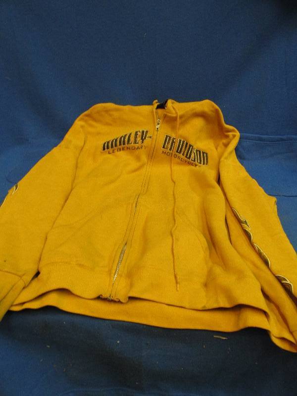 lot 87 image: yellow harley dividson florida swea...