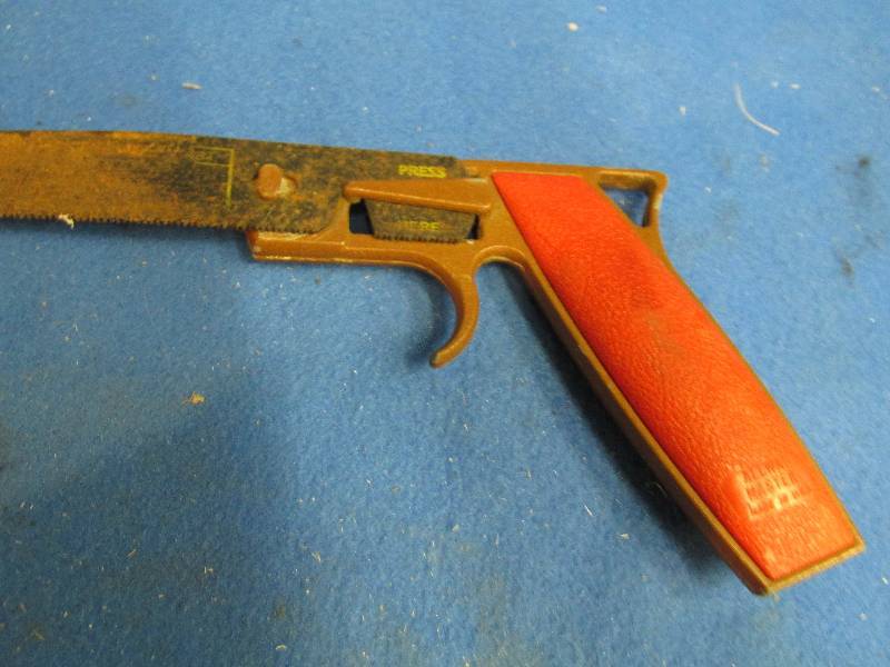 lot 97 image: hand saw...