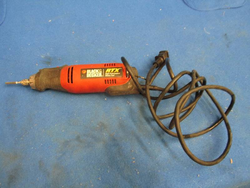 lot 100 image: black and decker RTX high performan...