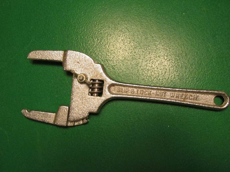 lot 132 image: Slip lock nut wrench...